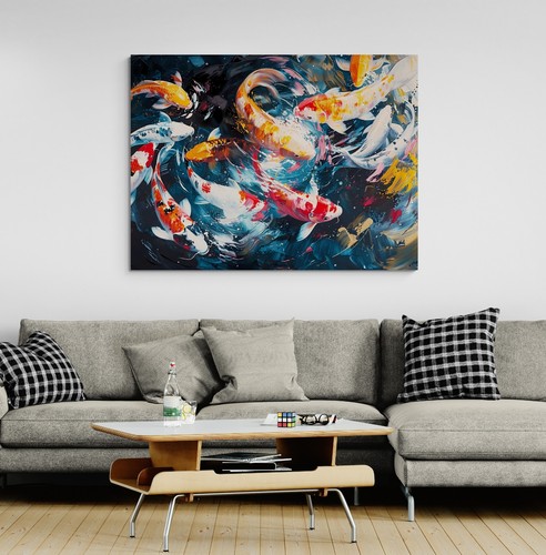 Japanese koi carp - japanese,