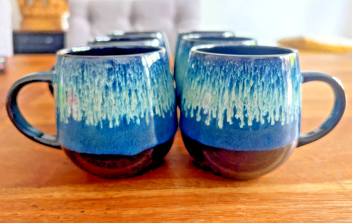 Ceramic reactive glaze mugs - ceramic,