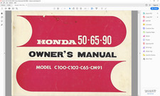 Honda c100 ca100 c102 ca102 - ca100,