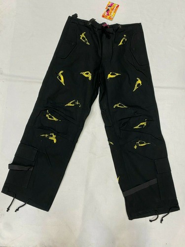 Punky fish baggy pant black - baggy,