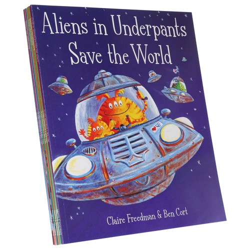 Aliens love underpants book - aliens,