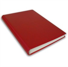 1 x A4 Red Magazine Binders Holder Magazine Presentation Folder - Made in the UK