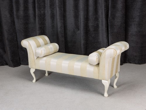Settle bench chaise chair - 56",