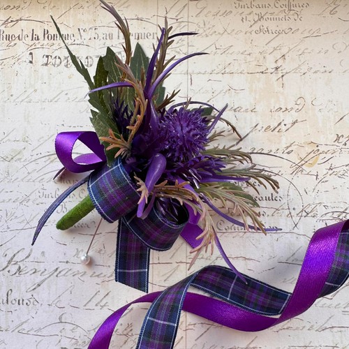 Scottish thistle wedding - scottish,