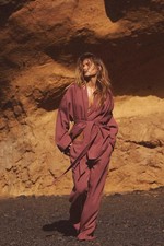 Zara Co Ord Set Kimono Jacket