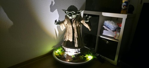 Life size master yoda - master,