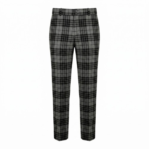 Men tartan acrylic wool - men's,