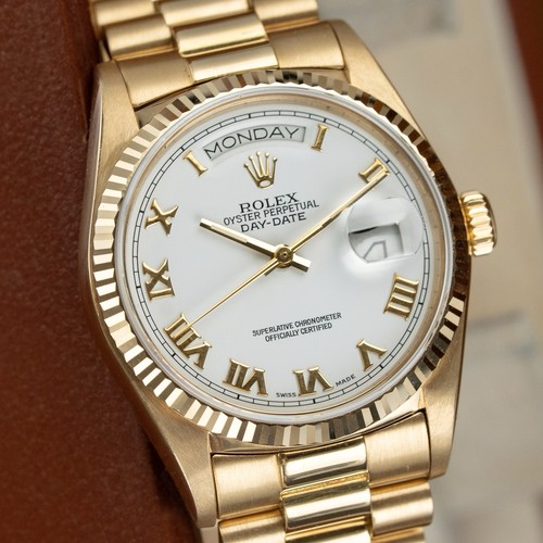 Rolex day date 36mm white - day-date,