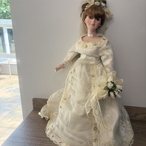 45cm porcelain bride doll - 45cm,