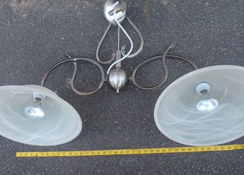 Huge ceiling light frosted - huge,