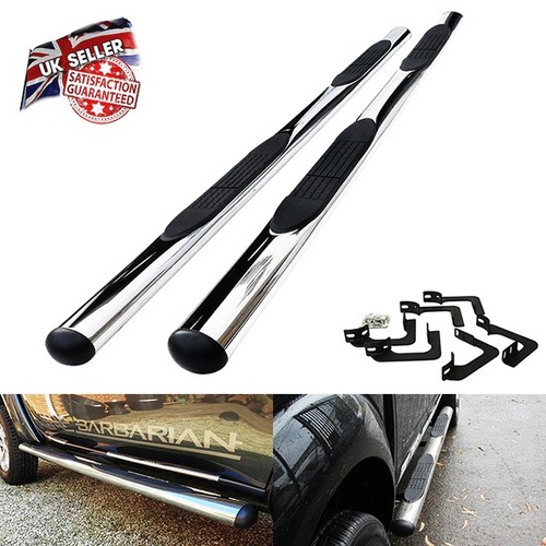 Polished chrome side - polished, step