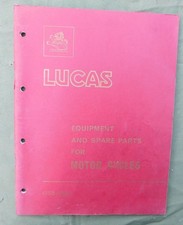 Vintage lucas motorcycle - vintage, book