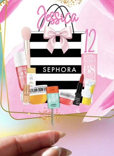 Sephora make cake toppers - sephora, up