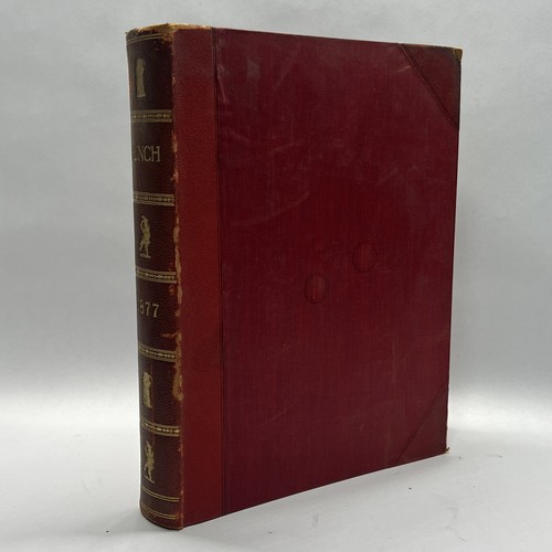 1877 punch magazine - 1877, bound