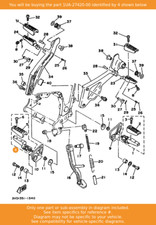 YAMAHA Front Footrest Assy