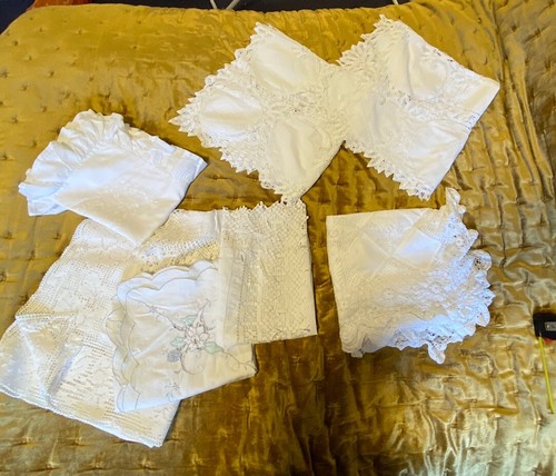 Vintage table linen - linen, job