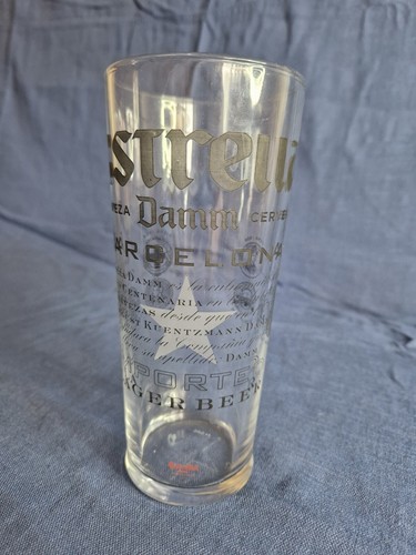Estrella damm pint glass - estrella,
