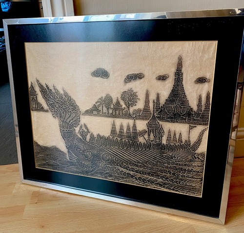 Vintage cambodian thai paper - vintage,