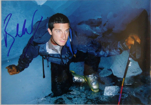 Bear grylls autographed 7 - autographed, x
