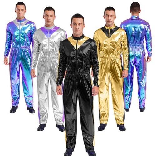 Men bodysuit 70s jumpsuit - men,