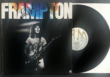 Peter Frampton Authentic Hand Signed Vinyl Record Album LP Humble Pie Alive 1975
