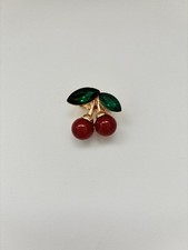 Cherry Brooch Brand New