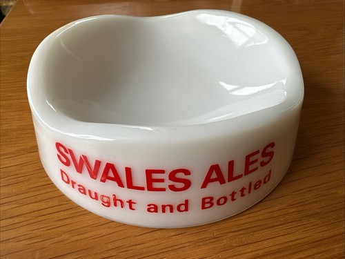 Vintage swales ales glass pub - swales,