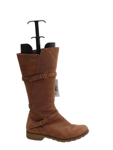 Teva women boots 5 brown - women's,