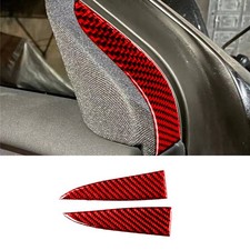 Red Carbon Fiber Interior Door