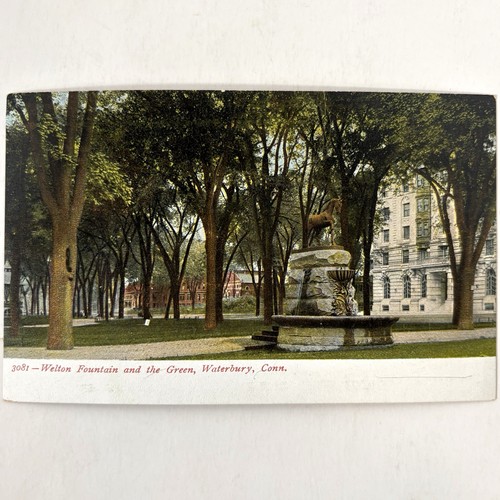 Waterbury welton fountain - fountain, &