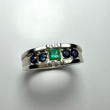 Natural Colombian Emerald 925