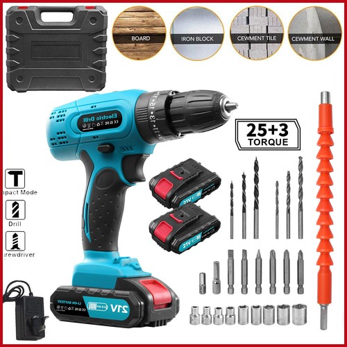21v cordless hammer drill - hammer, set