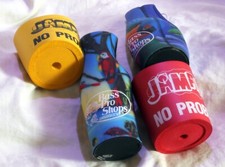 x2 jamaica stubby holders x2 bass pro bottle holders