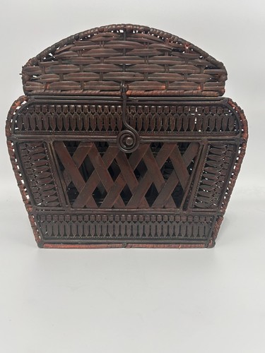 Nesting wicker baskets - wicker,