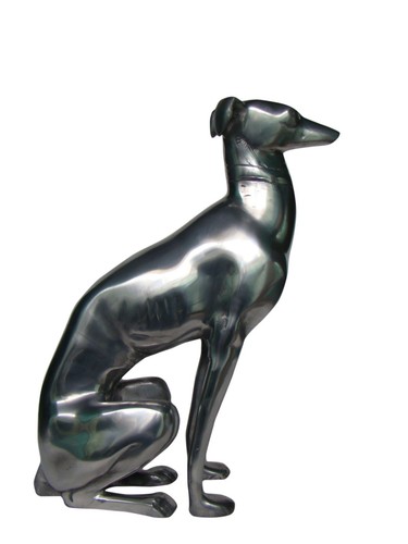 Aluminium large greyhound - aluminium,