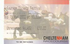 Ticket - Cheltenham National Hunt Festival 15.03.2000