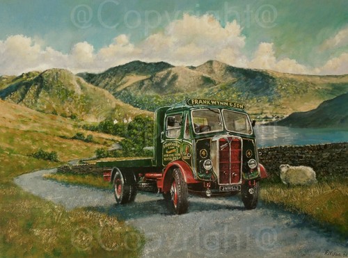 Aec mammoth platform lorry - aec,