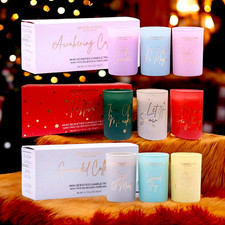 Revolution Scented Candle Trio sets Relaxing Home Décor & Gift Set for Any Mood