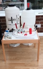 Various Fermentation Barrels 1 Pressure Barrel. Plus Lots of Extras. See Photos