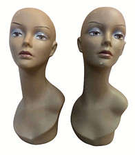 Vintage Female Mannequin Heads