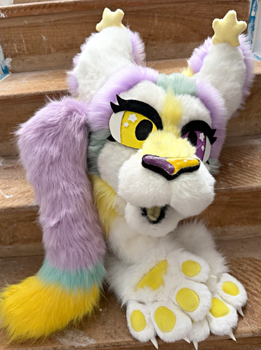 Lavafox fursuit