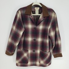 90s vintage plaid barn jacket - vintage,