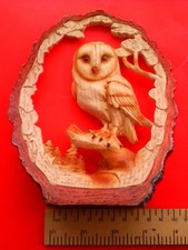 Wood Owl Ornament