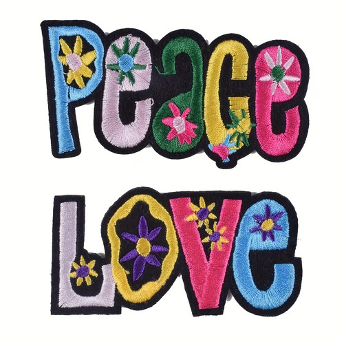 Peace and love - peace,