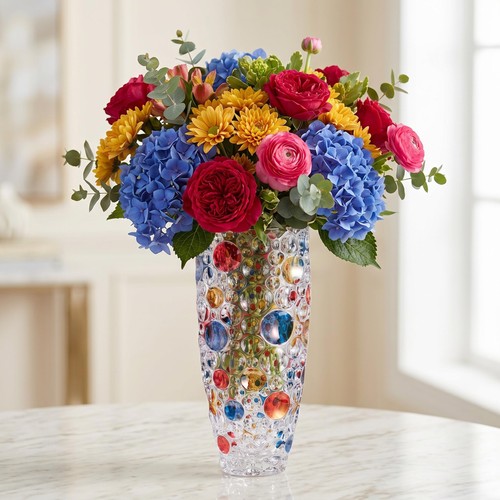 Xygobla glass vase for - glass,