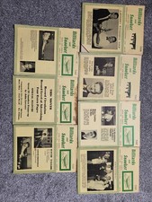 Billiards And Snooker Magazine X7 1968