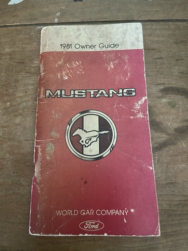 Ford mustang owner guide - mustang,
