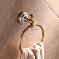 Retro Antique Brass Round