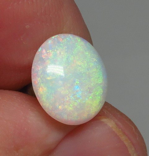 Australian white precious opal - white/precious,