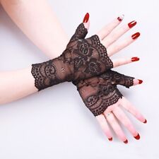 Women's Black Lace Stretchy